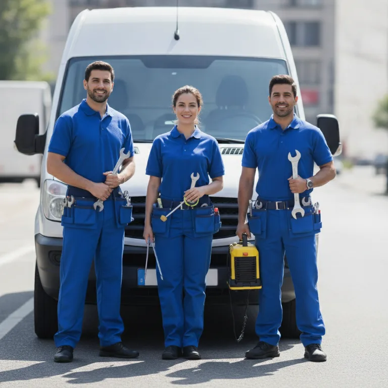 Industriewäscherei Team in Wilmersdorf